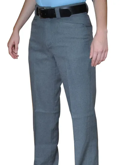 Picture of Smitty Women's Flat Front Combo Pants in Heather Grey